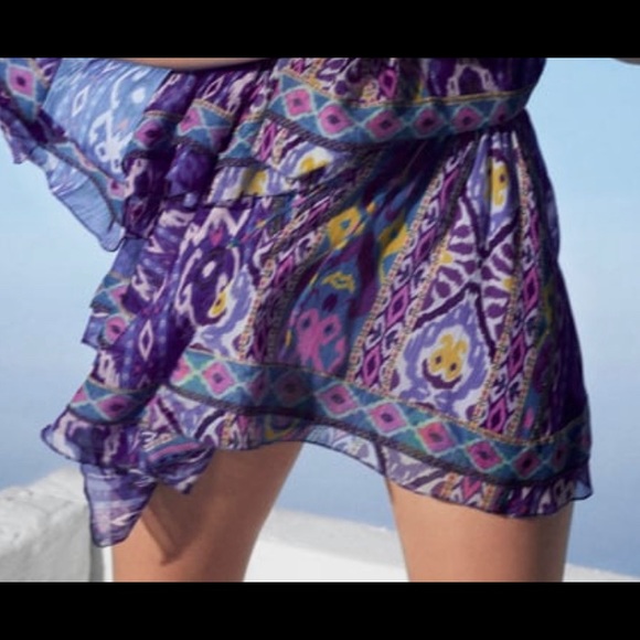 Zara colorful mini skirt - Picture 1 of 3